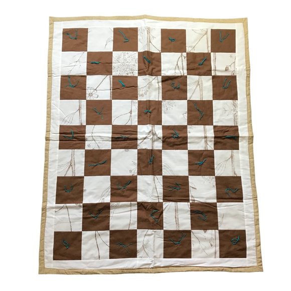 Handmade Gender Neutral Lightweight‎ Toddler, Crib, Lap Blanket 44.5in by 36in - Picture 1 of 8